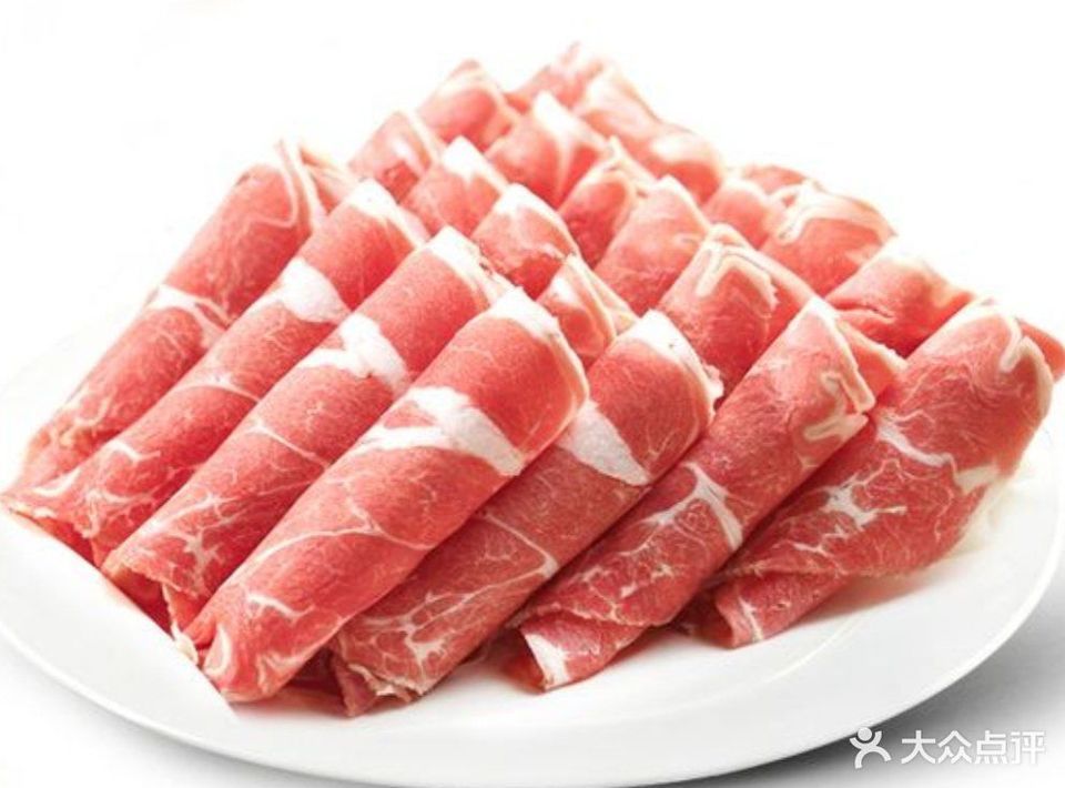 相间肥牛卷图片