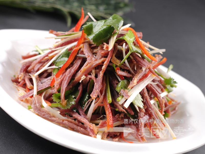 手撕驴肉图片
