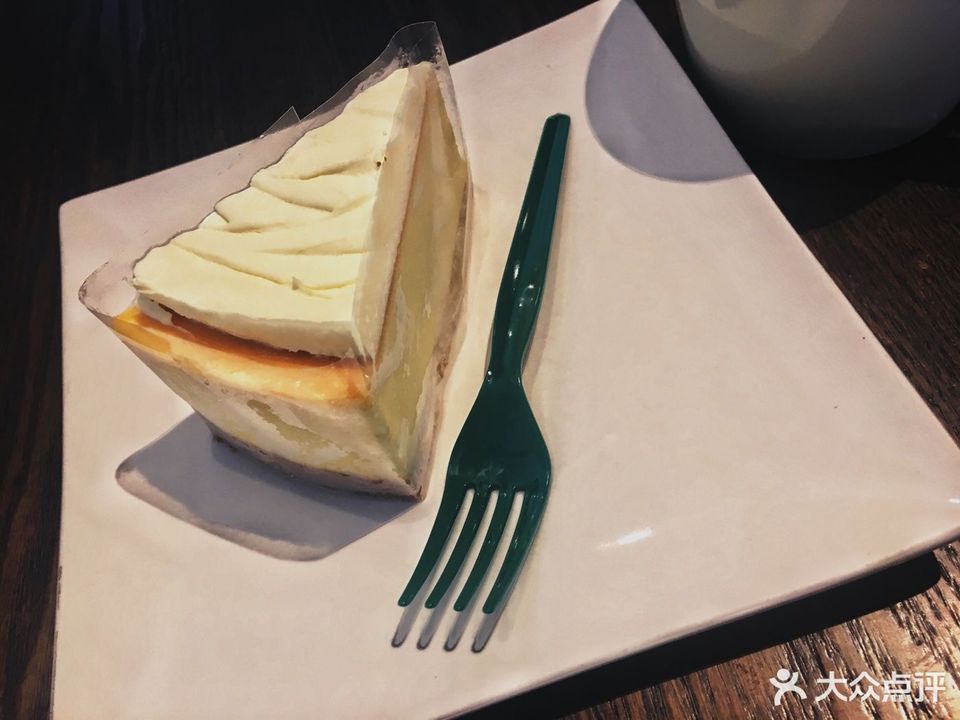 纽约风浓郁重芝士蛋糕图片