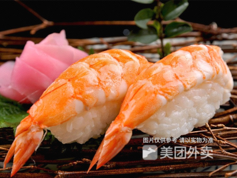 鲜虾握图片