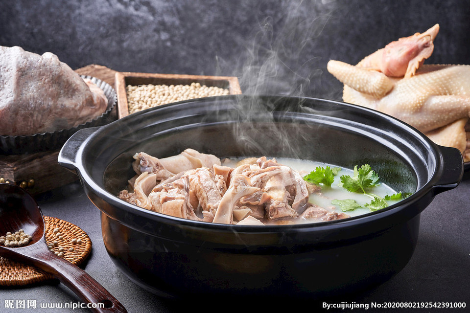 养生猪肚鸡(中煲)图片