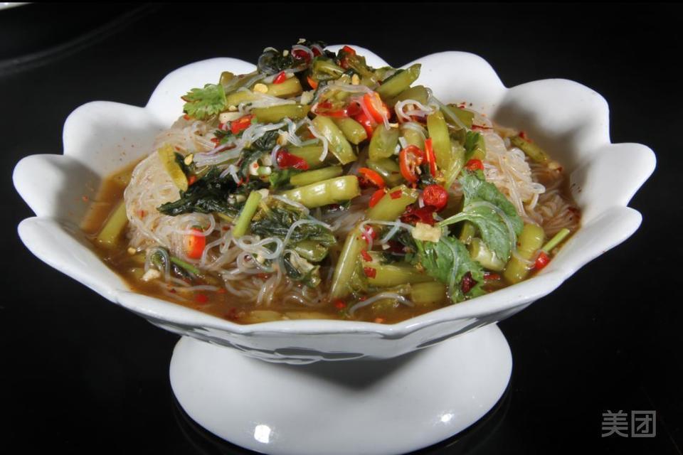 水腌菜拌粉丝图片