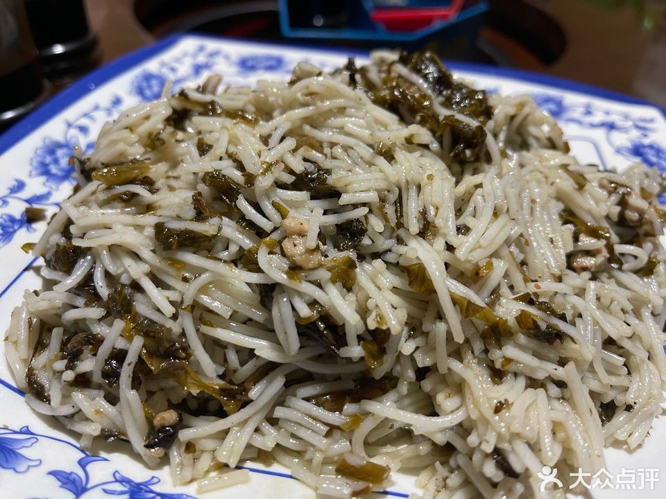 糟菜炒粉干图片
