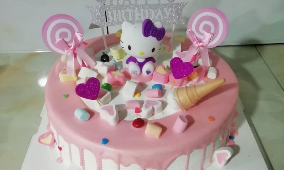 10英寸,kt巧克力淋面图片