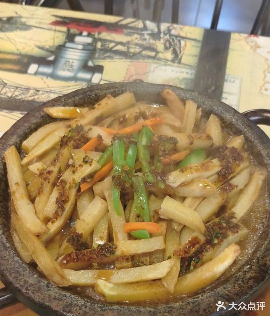 推荐菜:石锅地三鲜