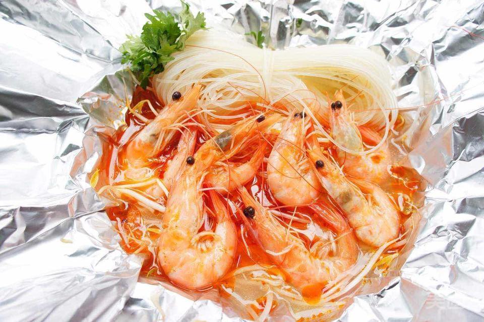 开心基围虾图片