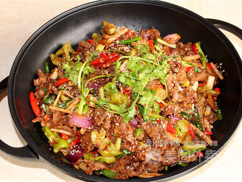 干锅牛肉图片