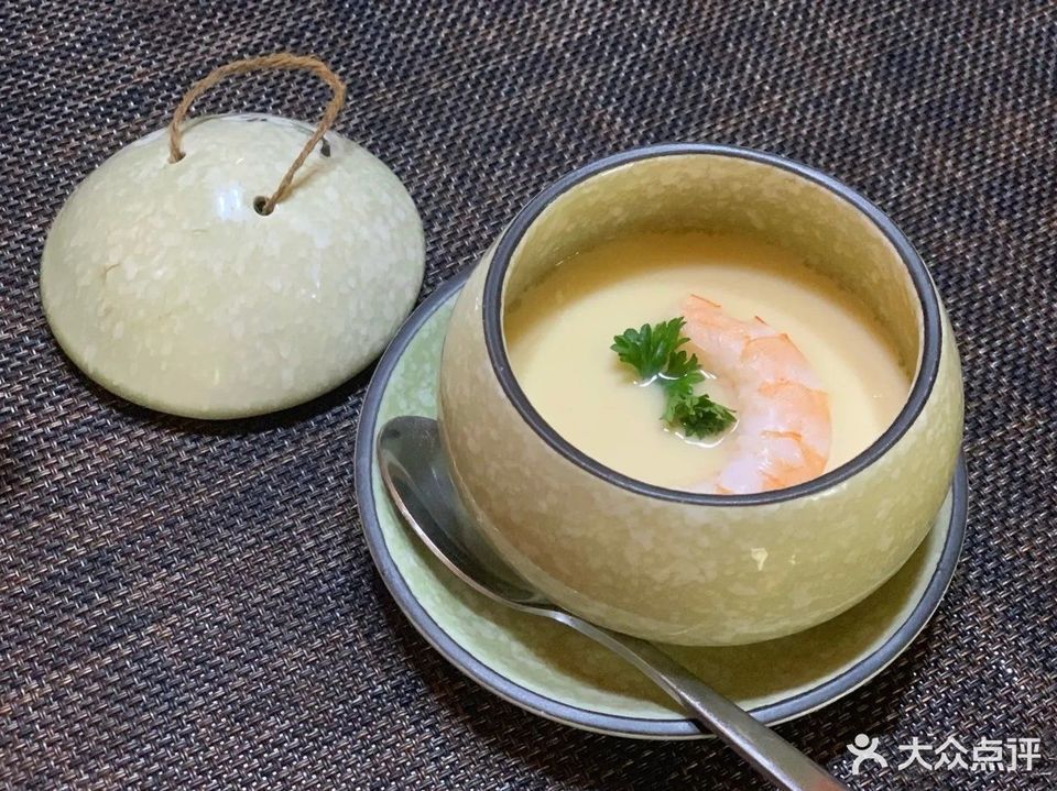 日式茶碗蒸蛋图片