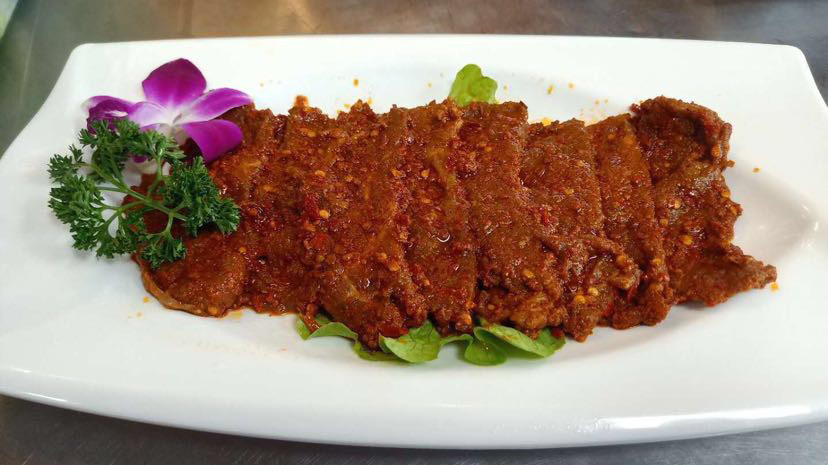 麻辣牛肉 大刀腰片