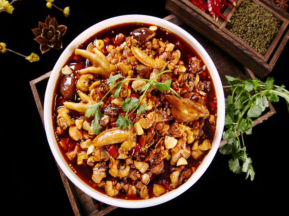 重庆老幺泉水鸡图片