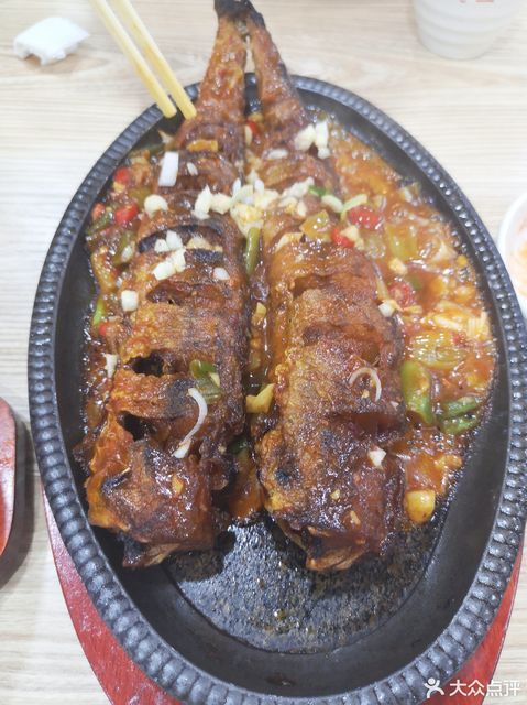 铁板明太鱼图片