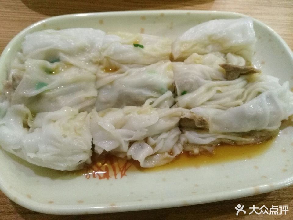 猪肝瘦肉肠粉图片