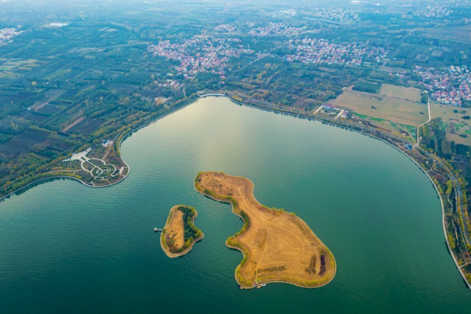 鄢陵县鹤鸣湖风景区