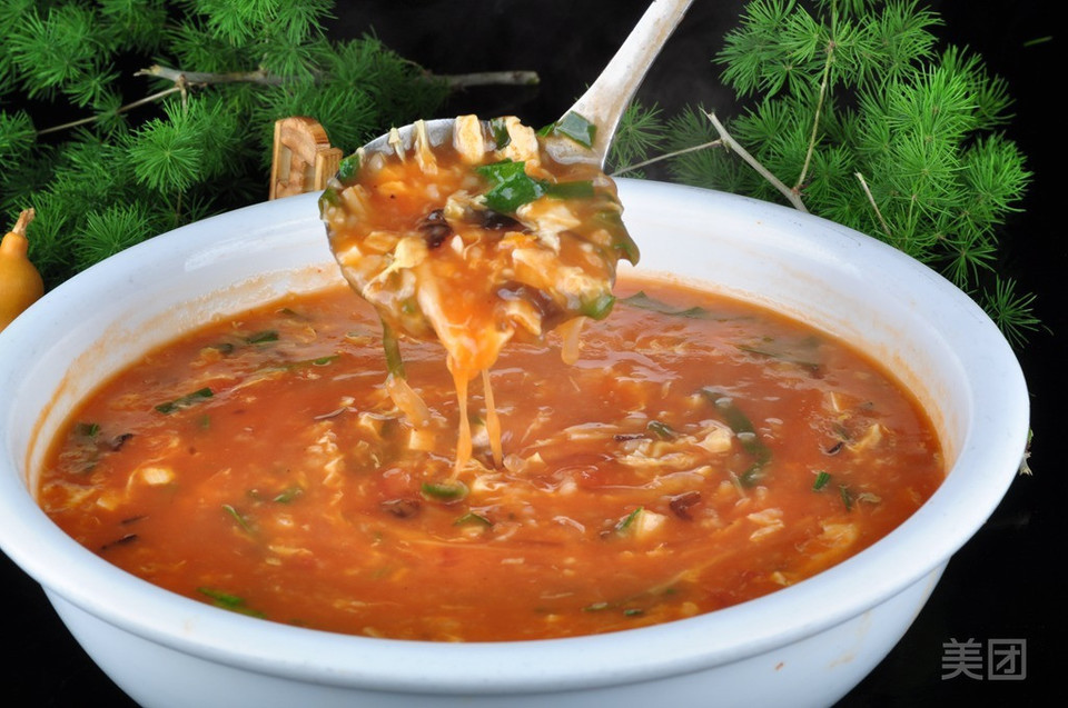 李记农家拌汤图片