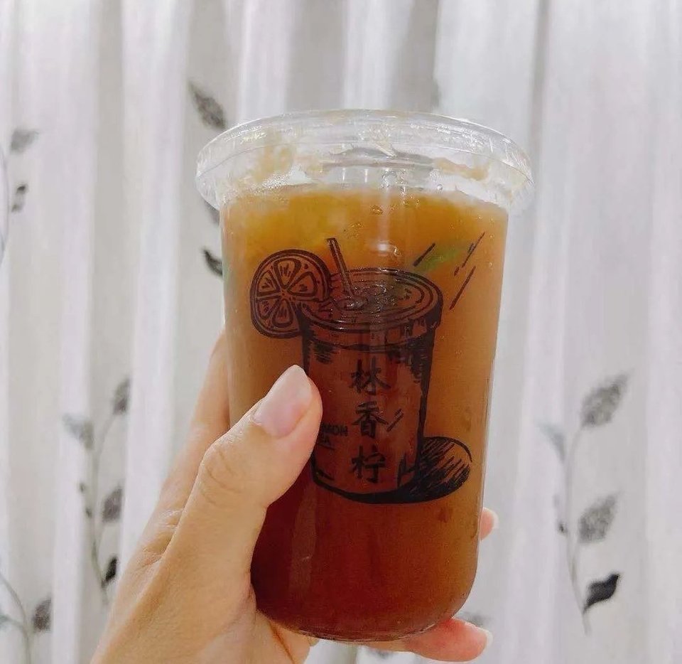 手打渣男柠檬茶图片