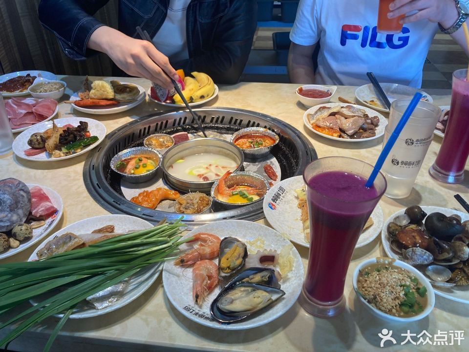 韩鲜坊韩式烧烤涮自助餐厅(经三路店)图片