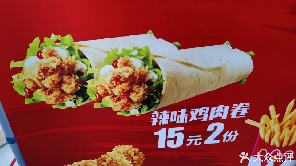 辣味鸡肉卷图片