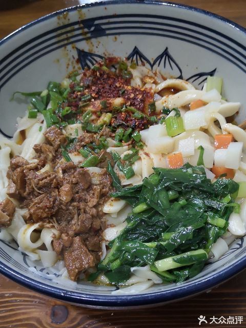 精瘦肉干拌面(大)图片