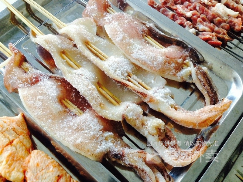 手撕干鱿鱼图片