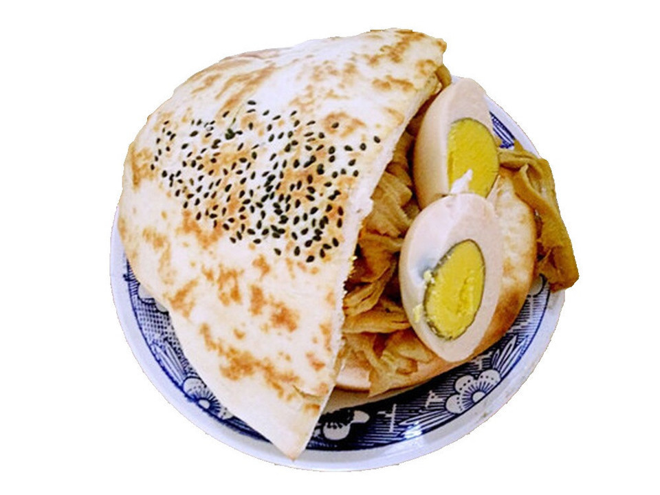 西安回民街肉夹馍