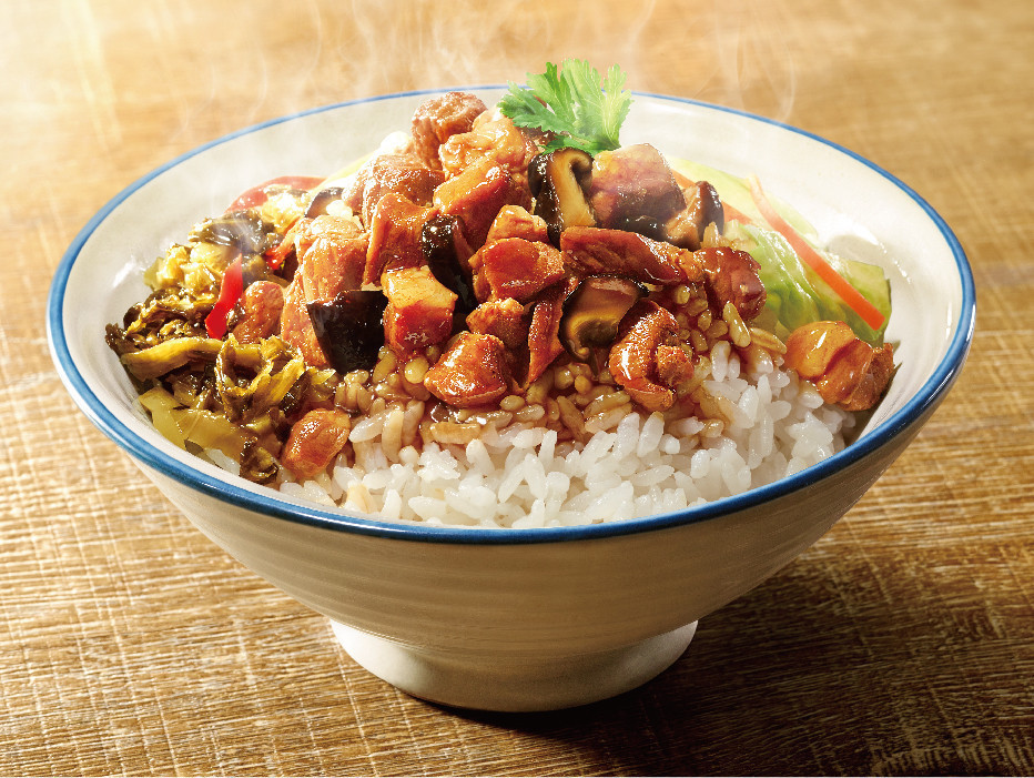 大王香菇卤肉饭图片