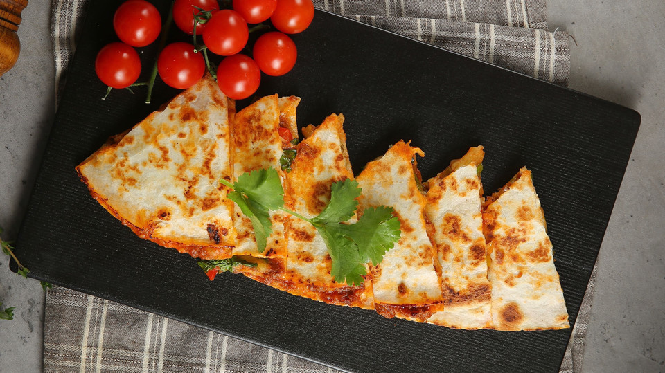 墨西哥番茄芝士牛肉薄饼图片