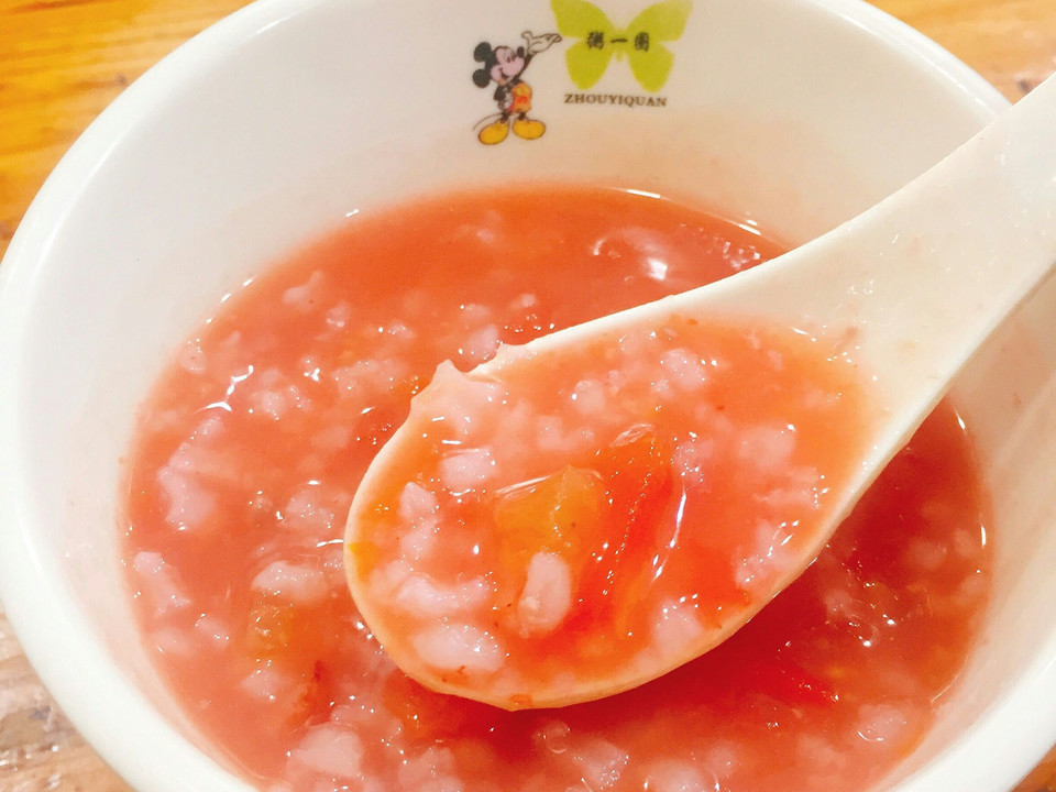 番茄瘦肉粥