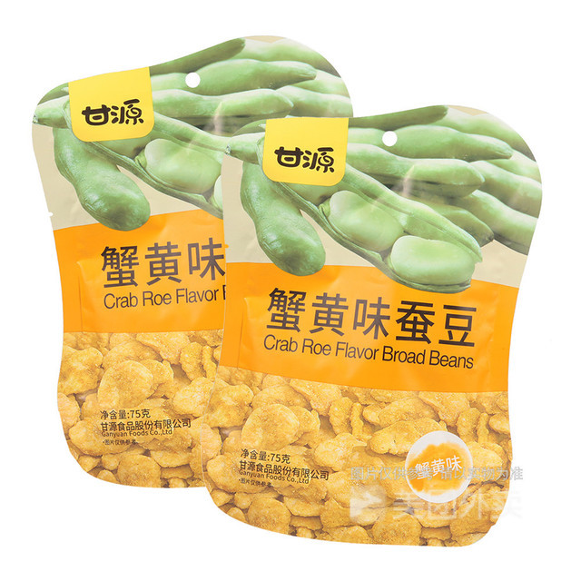 甘源蟹黄味蚕豆图片