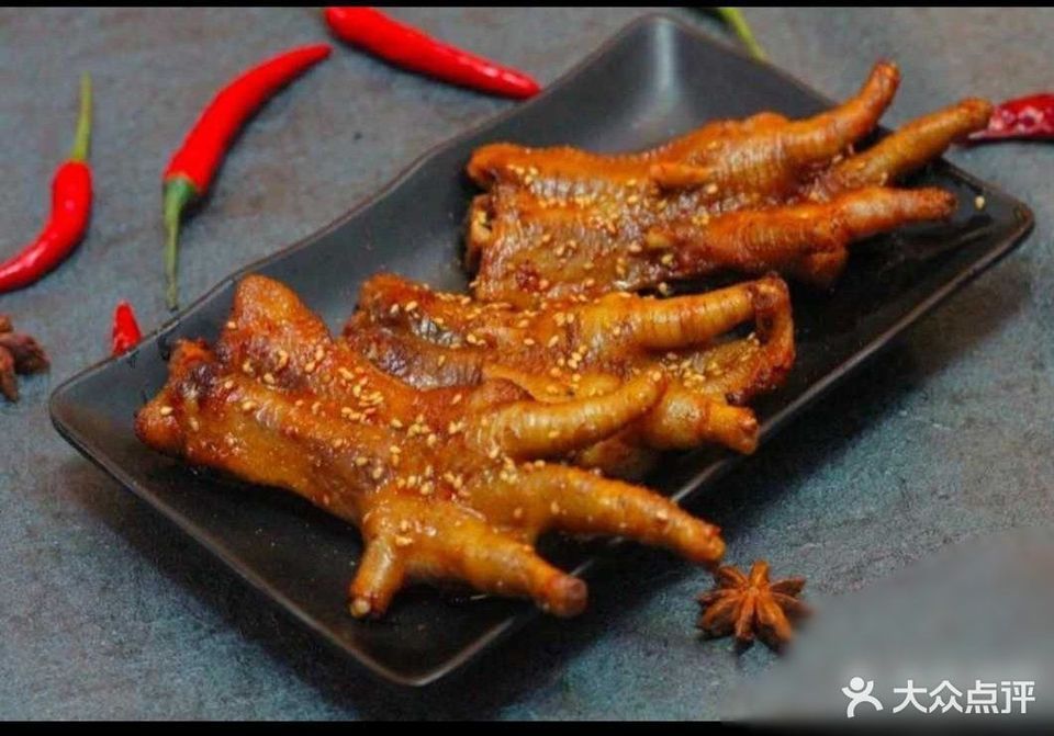 生烤鸡手图片