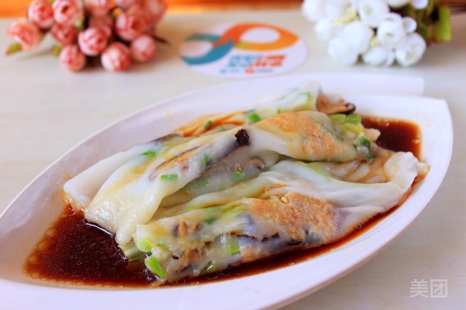 香菇肉片肠粉图片