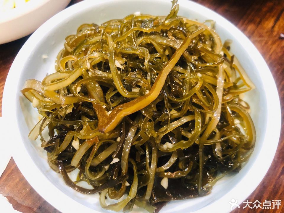 蒜香海带丝图片