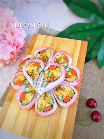 樱花之恋卷寿司推荐菜:n多寿司位于德州市乐陵市兴隆南大街66号