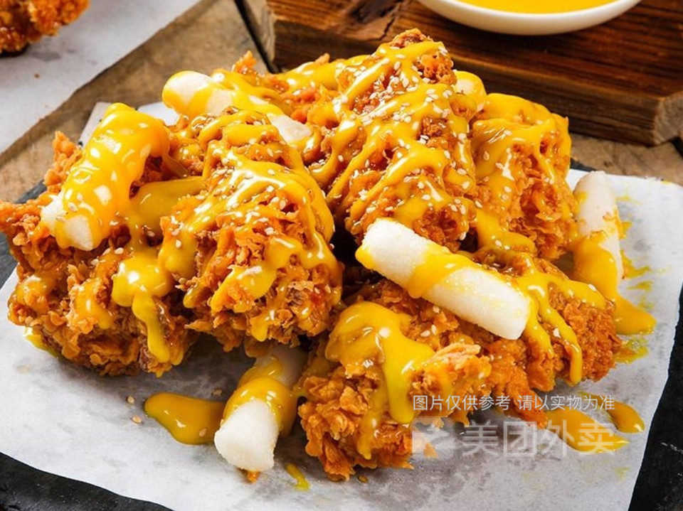 蜂蜜芥末韩式炸鸡图片