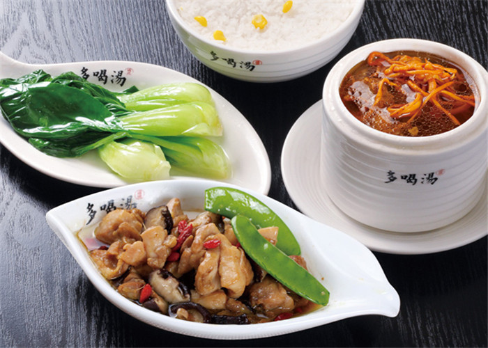 冬菇蒸鸡套餐图片