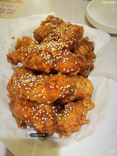韩式甜辣酱炸鸡图片