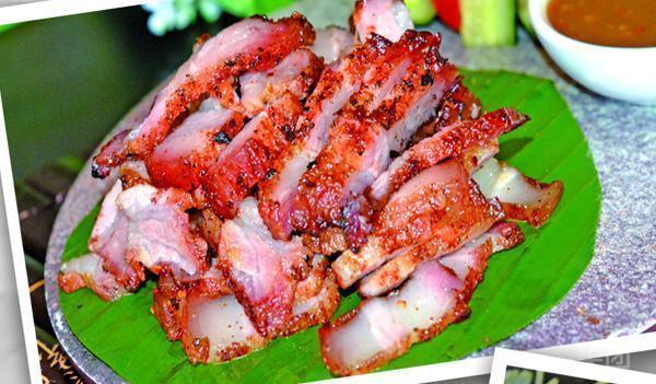 炭烤五花肉图片