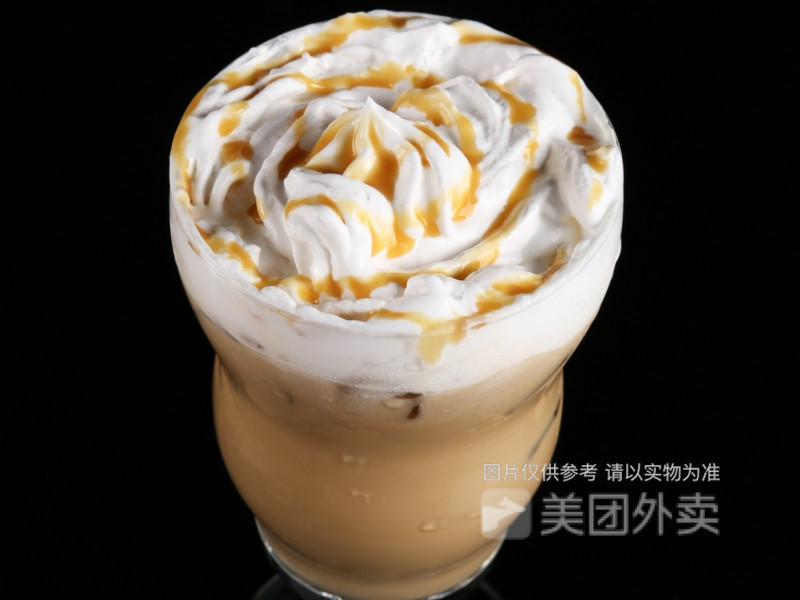 冰焦糖玛奇朵图片