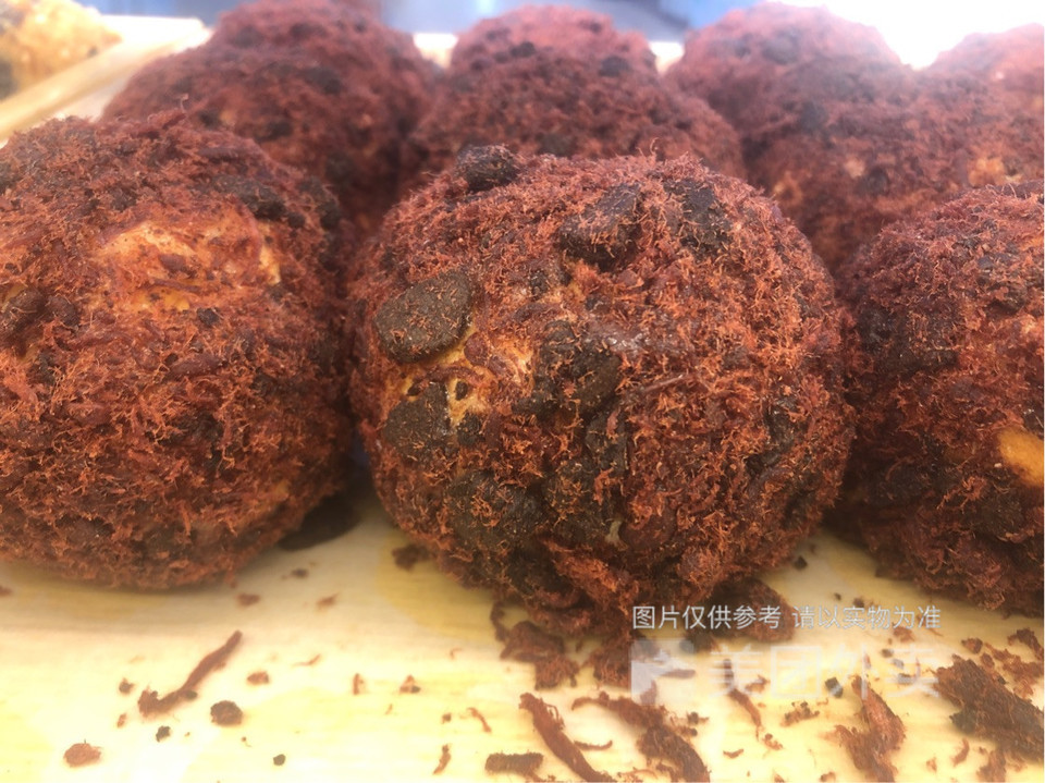 可可肉松小贝图片