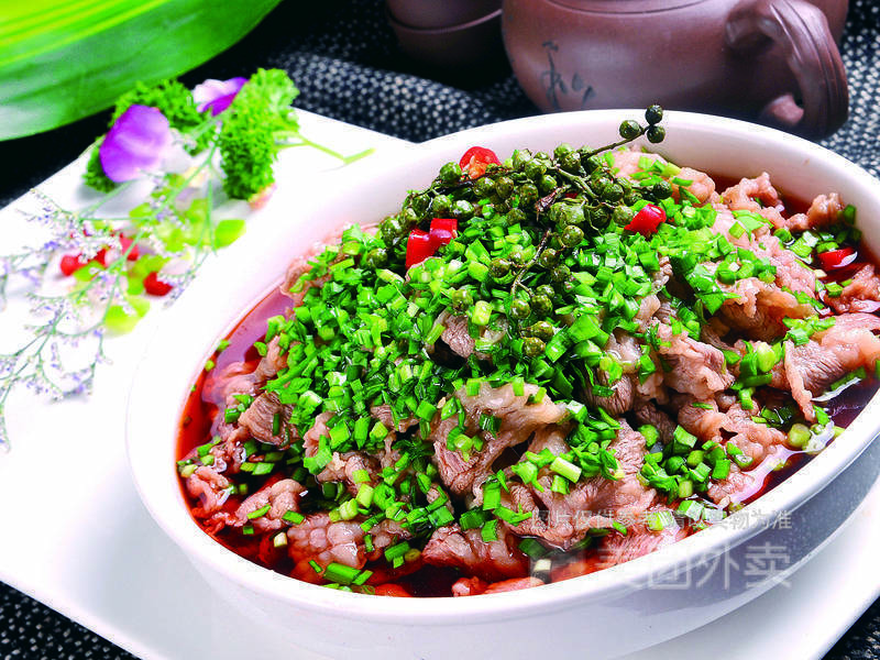 韭香肥牛图片