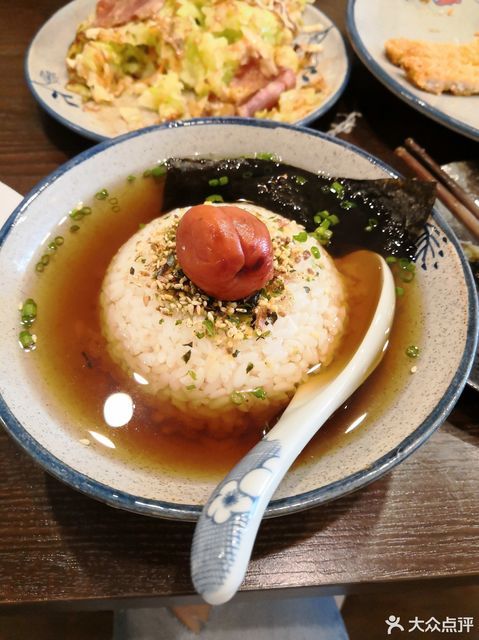 梅子日式茶泡饭图片