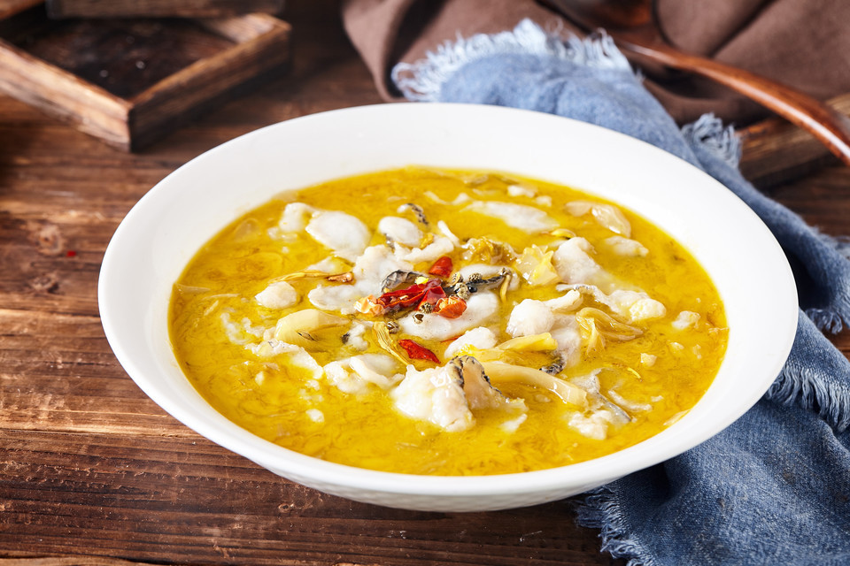 井水泡菜鱼图片