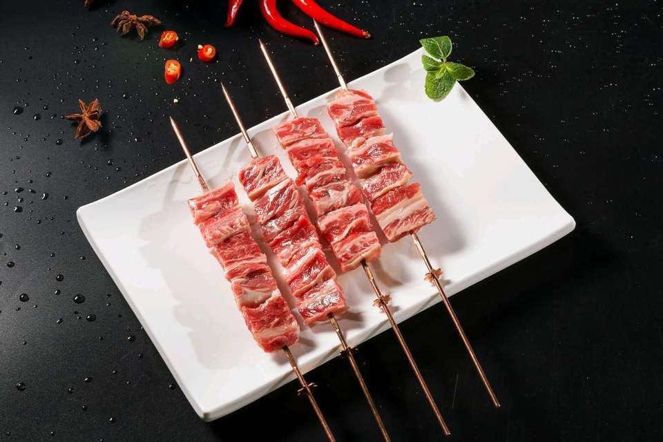 龙江和牛串图片