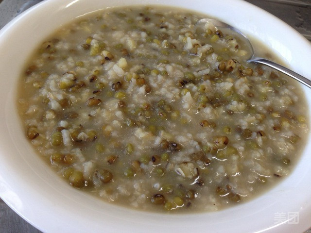 绿豆糯米粥图片