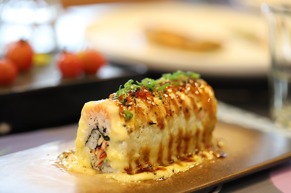 芝士焗鳗鱼卷图片