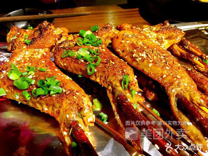 烤鸡全翅图片