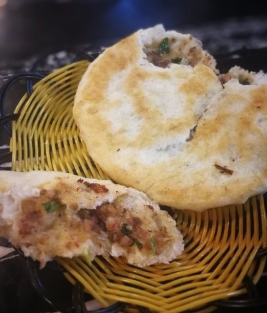 牛肉馅饼红枣豆浆推荐菜:巴比馒头(钱桥店)位于无锡市惠山区钱桥大街