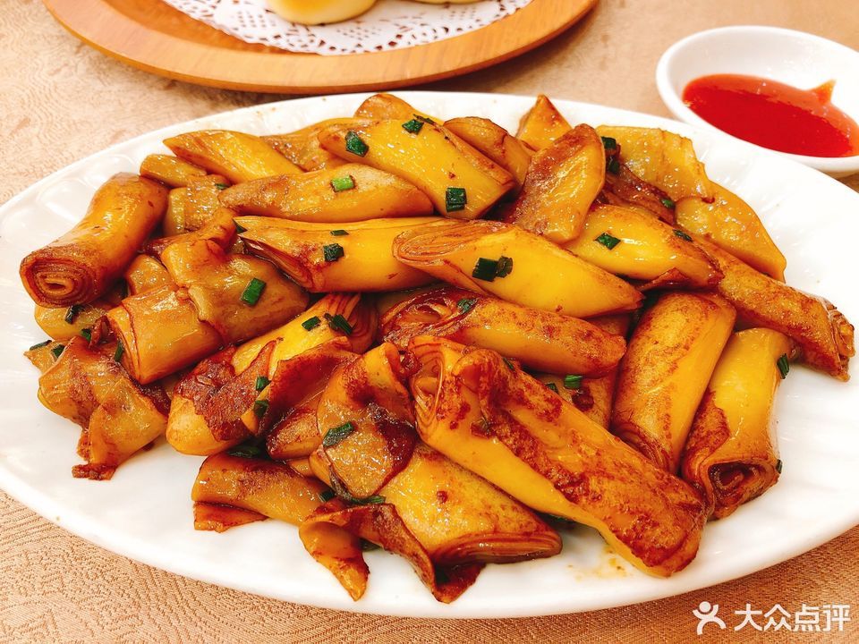 炒猪肠粉图片