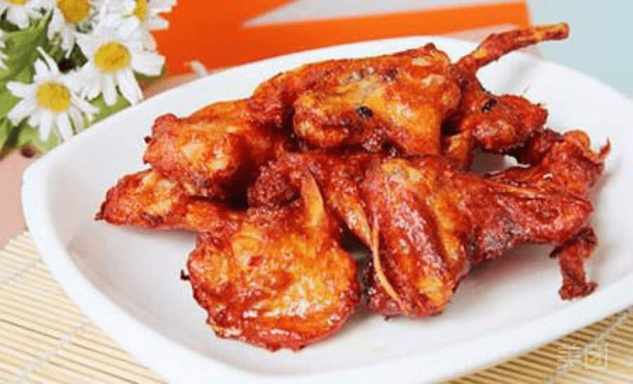 招牌鸡锁骨图片