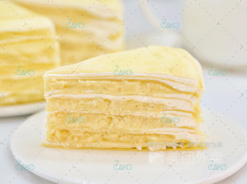 7cake榴莲千层蛋糕图片