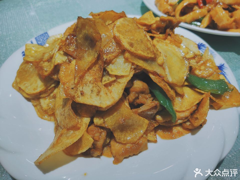 过油肉土豆片图片